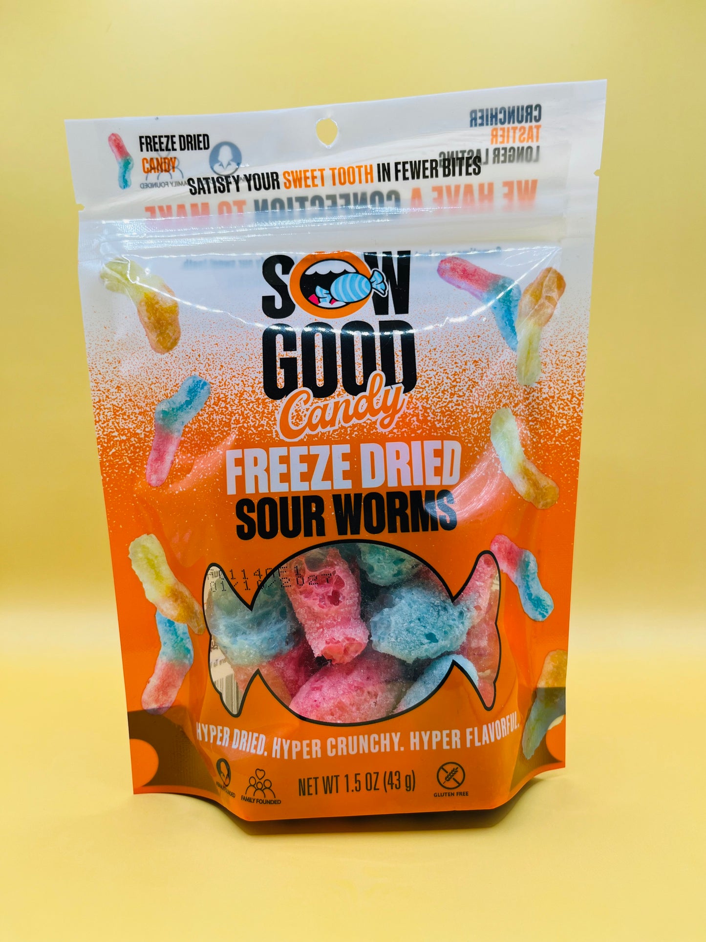 Freeze Dried Candy : 🐛 Sour Worms