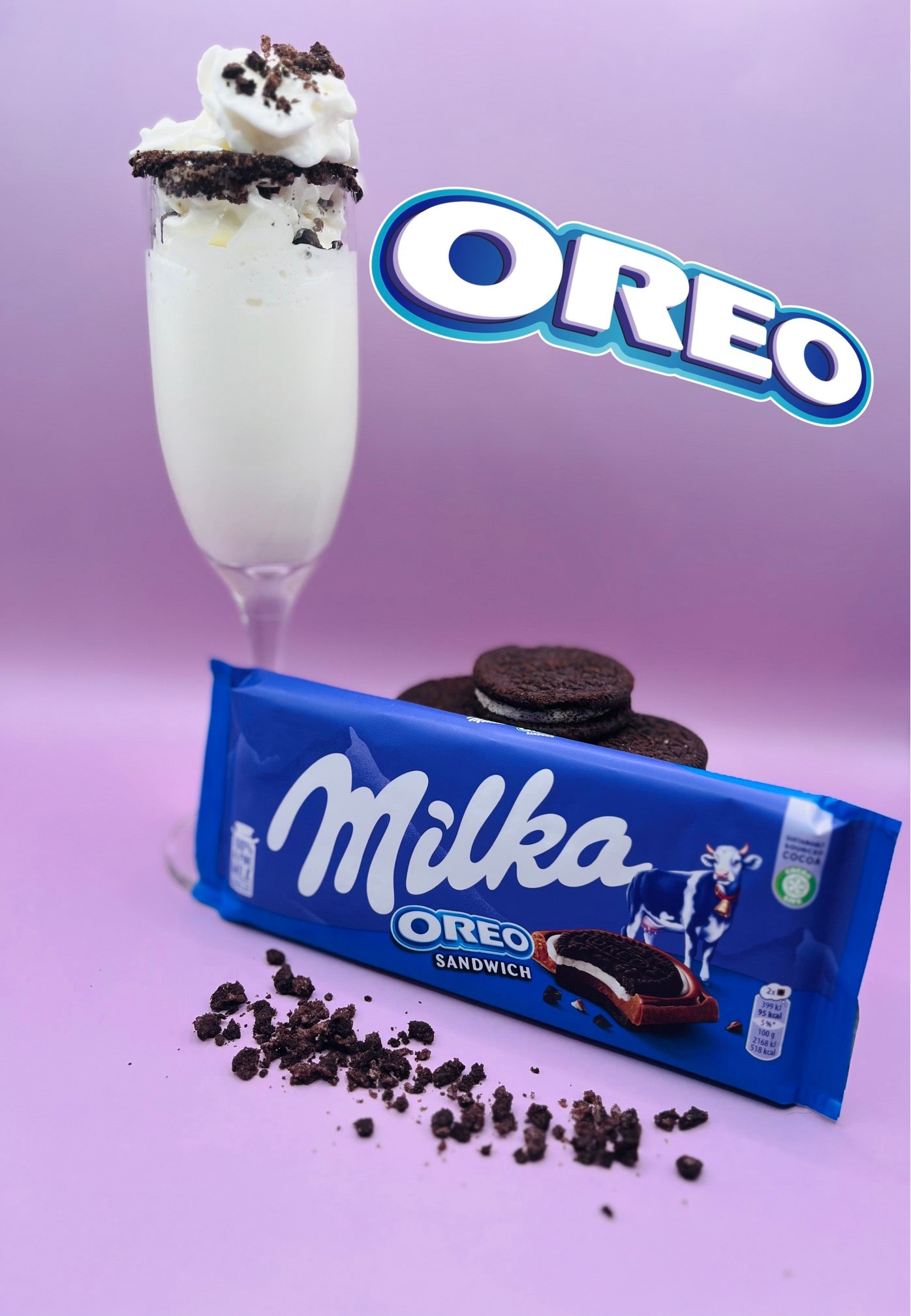 Milka Oreo Sandwhich Chocolate Bar