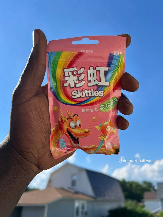 Rainbow 🌈 Yogurt Skittles : from Taiwan