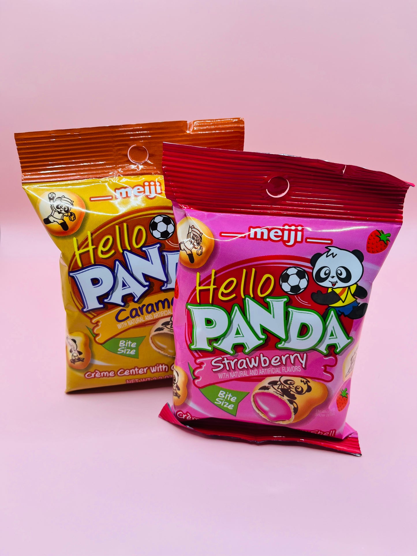 Hello Panda (2) Caramel + Strawberry