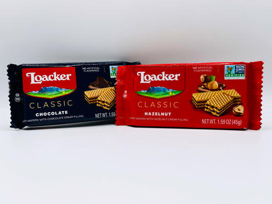 Loaker Wafers (2 packs) Original + Hazelnut