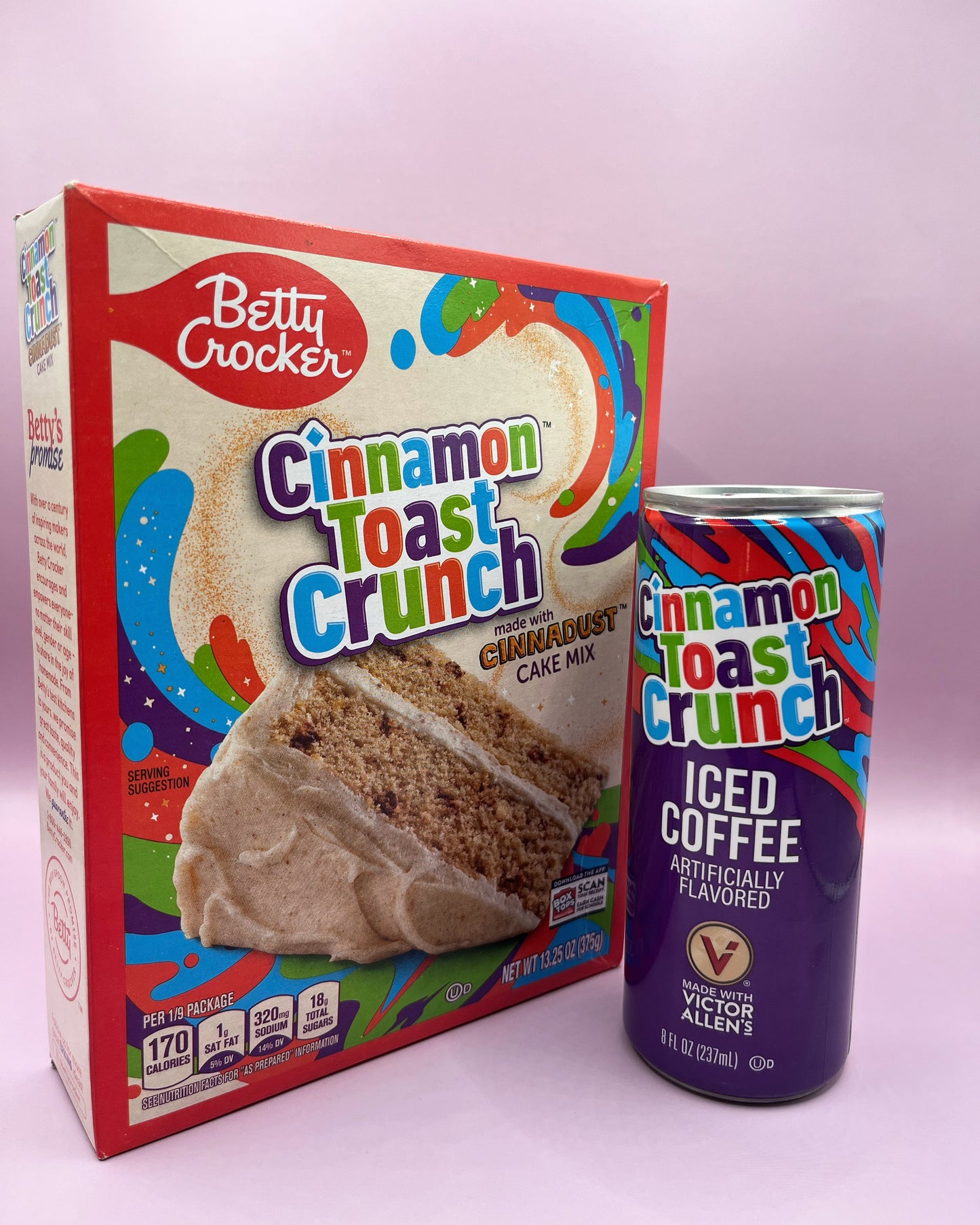 Cinnamon Toast Crunch Lovers! (Cake + coffee)